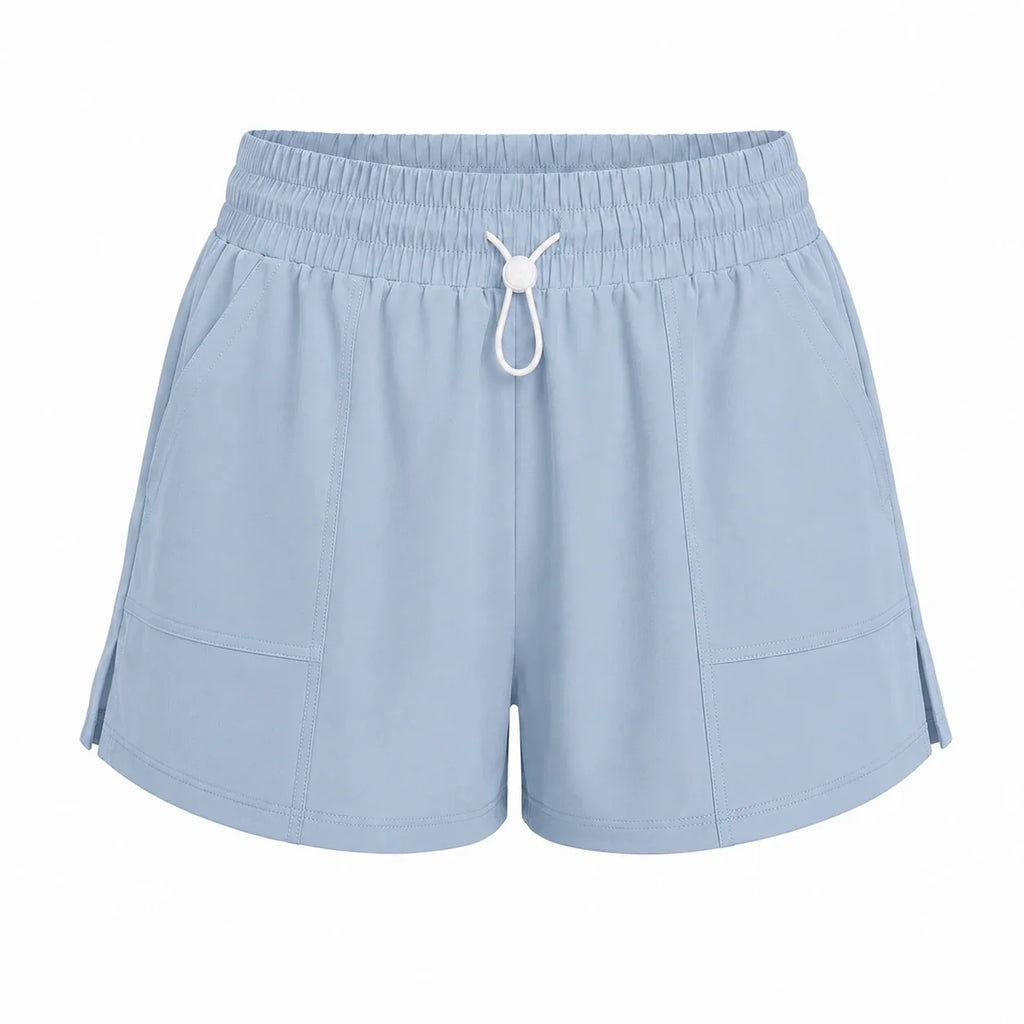 Drawstring High Waist Shorts WHD0606498-JYMA013