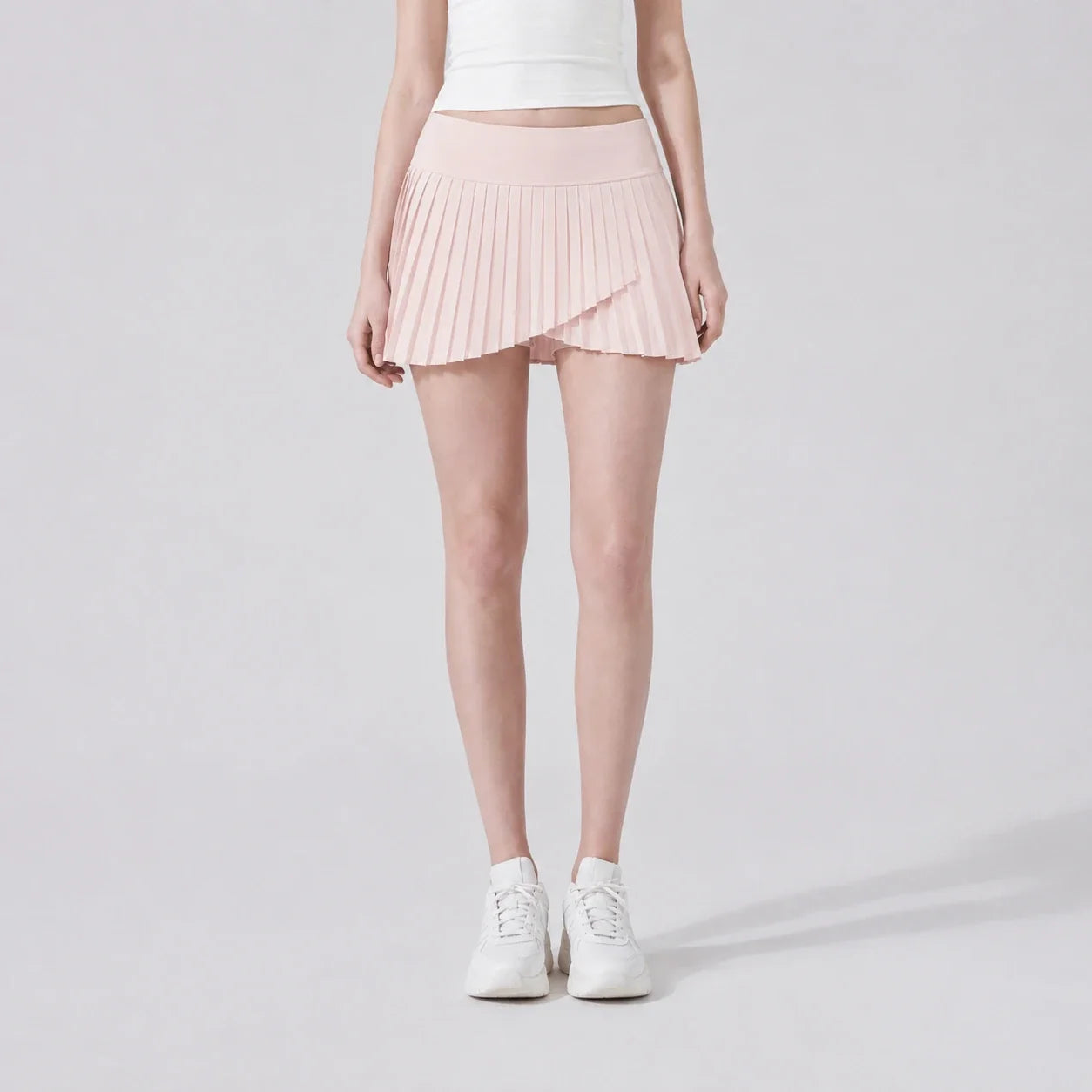 Pleated High Waist Skort WHD0606506-JYMQ068