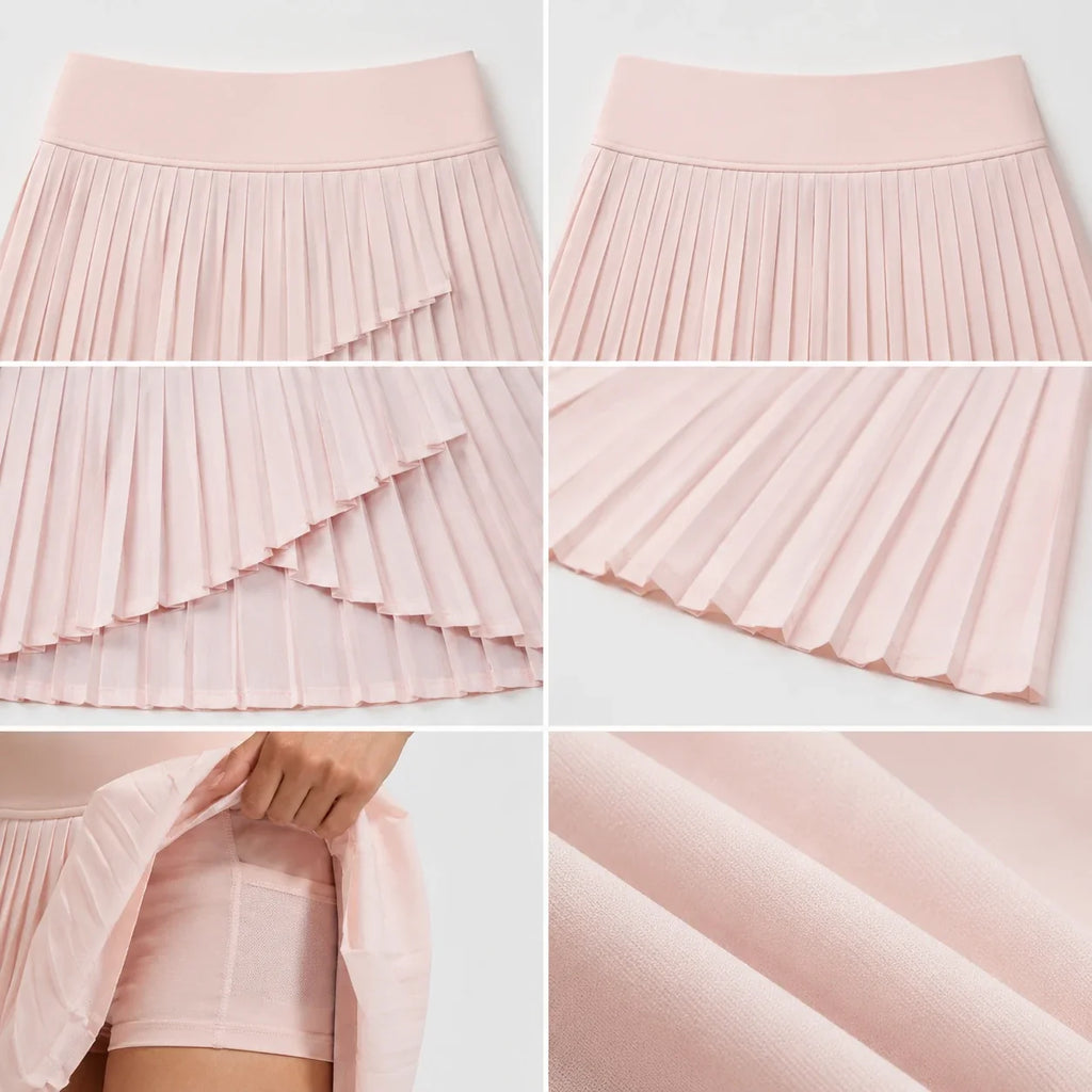 Pleated High Waist Skort WHD0606506-JYMQ068