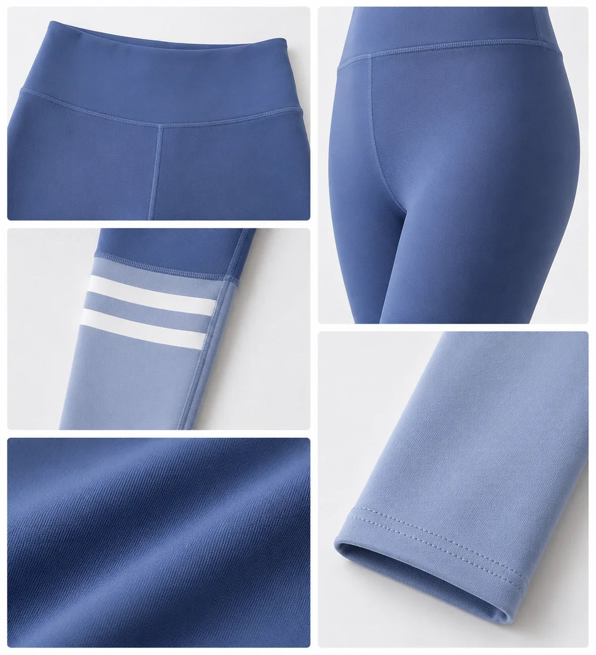Colorblock Stripe Active Leggings WHD0606507-JYMK015