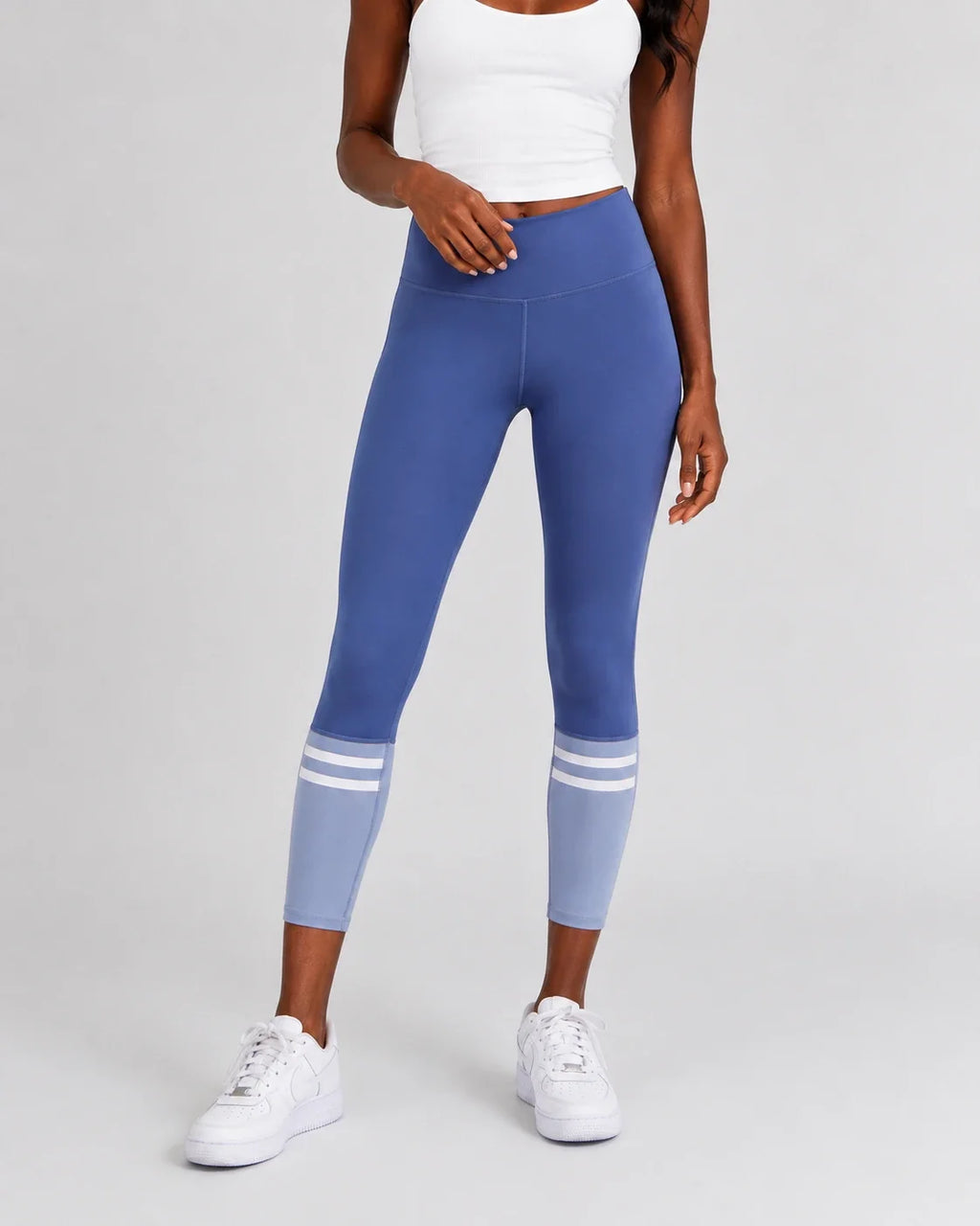 Colorblock Stripe Active Leggings WHD0606507-JYMK015