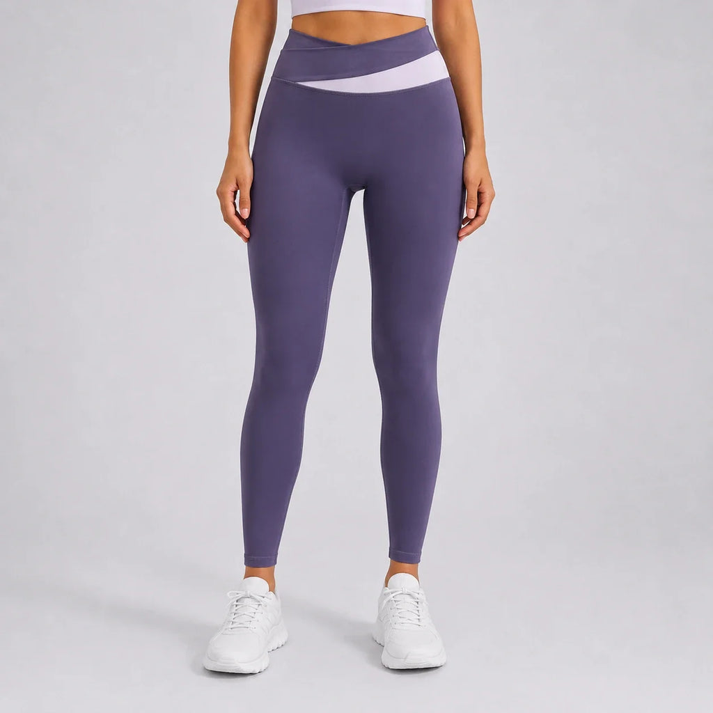 Colorblock High Waist Leggings WHD0606508-JYMK002