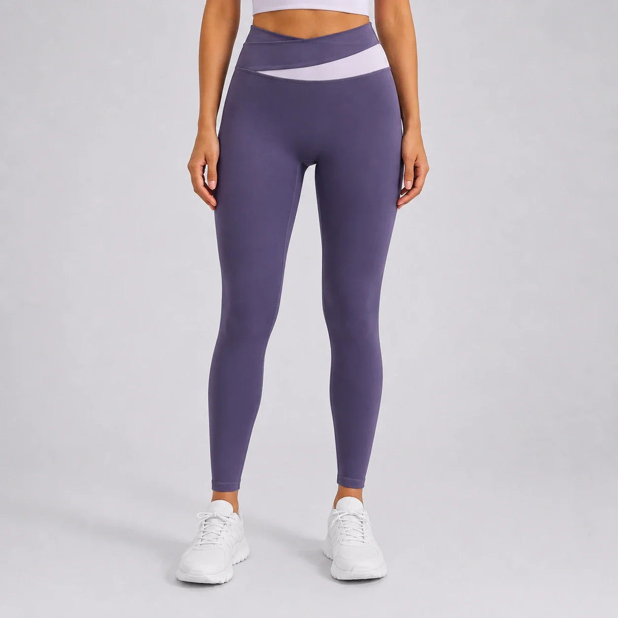 Colorblock High Waist Leggings WHD0606508-JYMK002