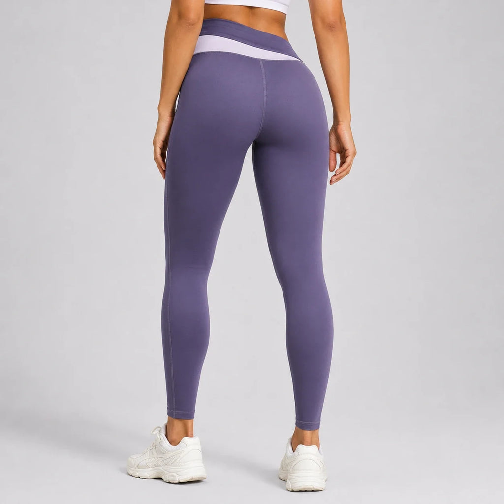 Colorblock High Waist Leggings WHD0606508-JYMK002
