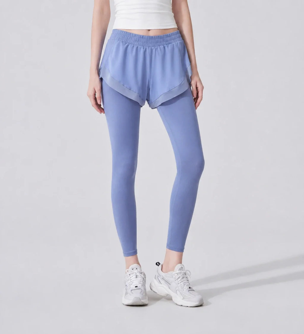Layered Active Leggings WHD0606509-JYMK017