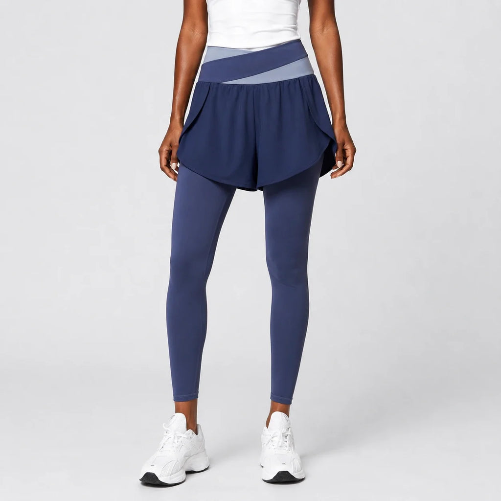 High Waist Skirted Leggings WHD0606512-JYMK047