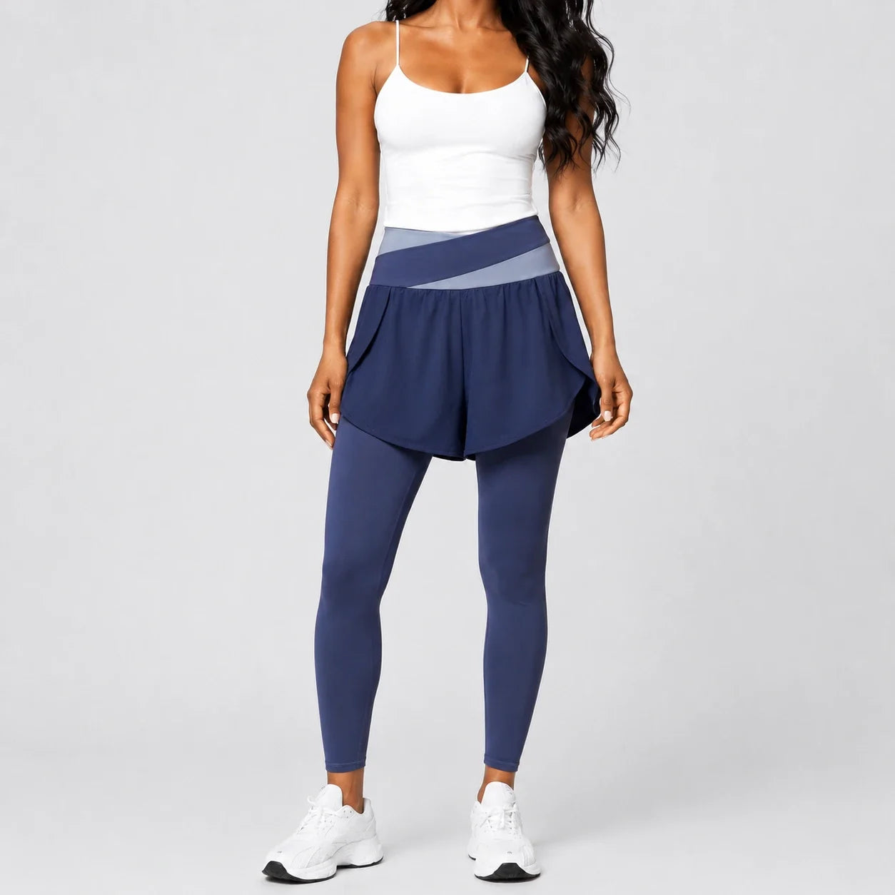 High Waist Skirted Leggings WHD0606512-JYMK047