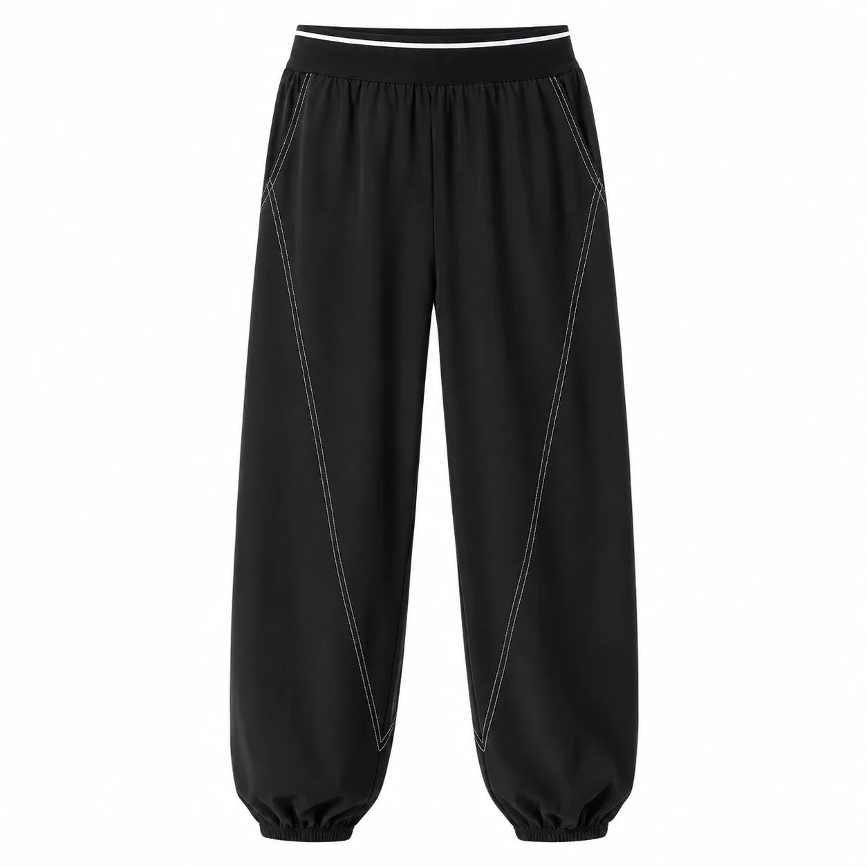 Contrast Stitch Jogger Pants WHD0606513-JYWK025