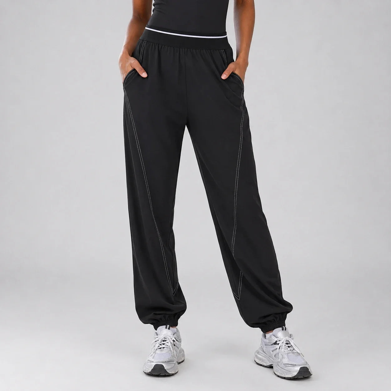 Contrast Stitch Jogger Pants WHD0606513-JYWK025