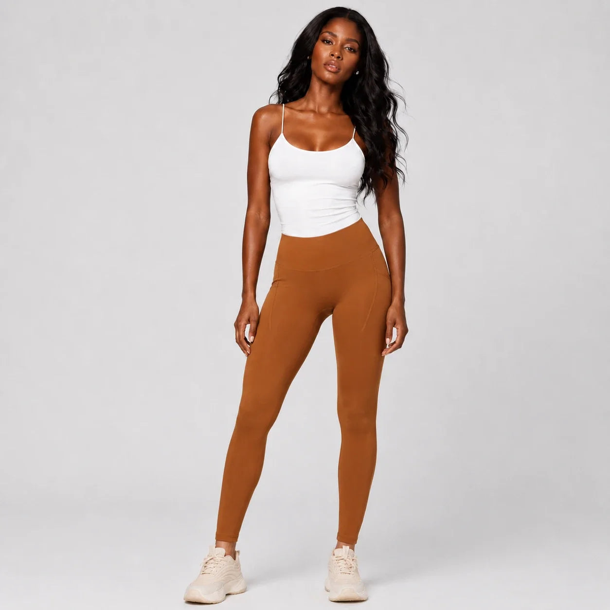 High Waist Pocket Leggings WHD0606514-JYMK102