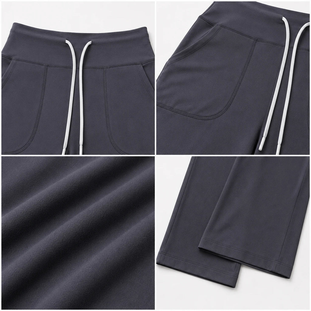 Drawstring Wide Leg Pants WHD0606516-JYMK053