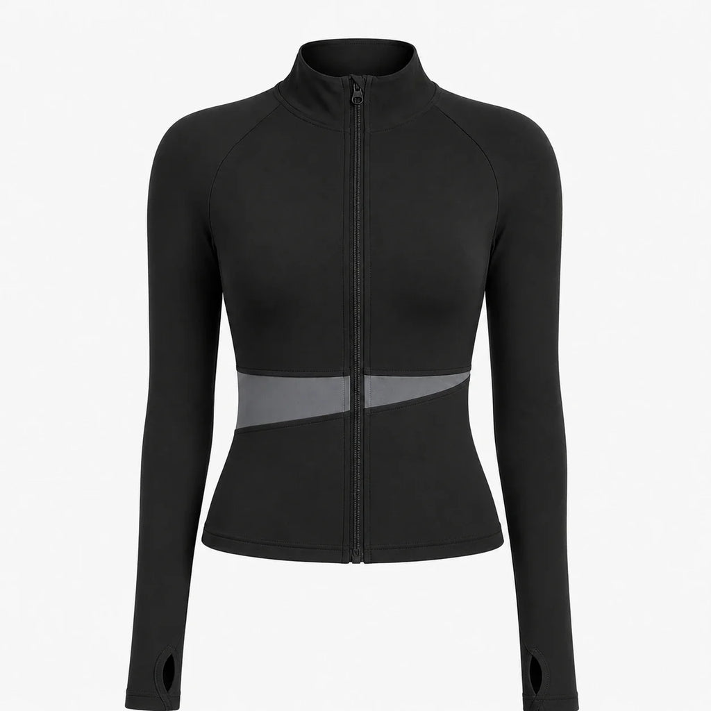 Zip Front Active Jacket WHD0606517-JYMW022
