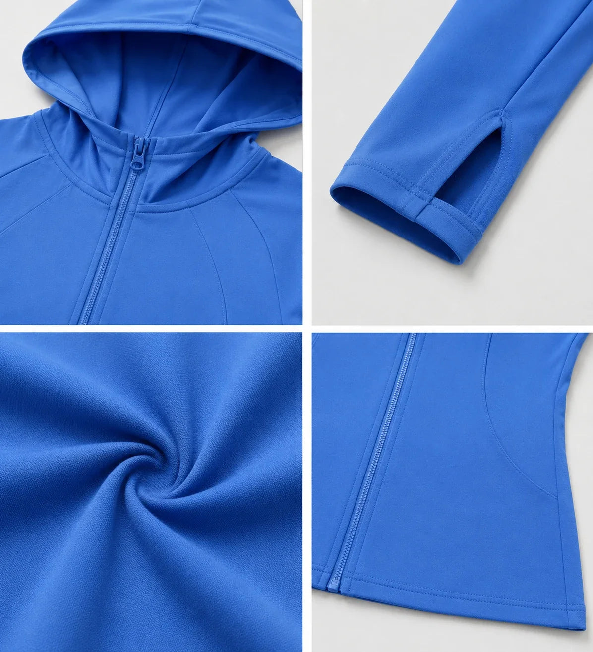 Hooded Zip Active Jacket WHD0606518-JYMW152