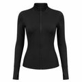 Mock Neck Zip Active Jacket WHD0606519-JYMW037