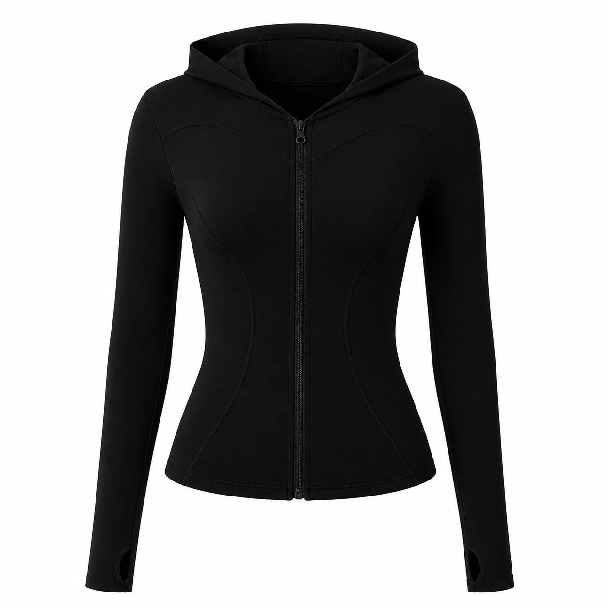 Hooded Zip Active Jacket WHD0606522-JYMW043