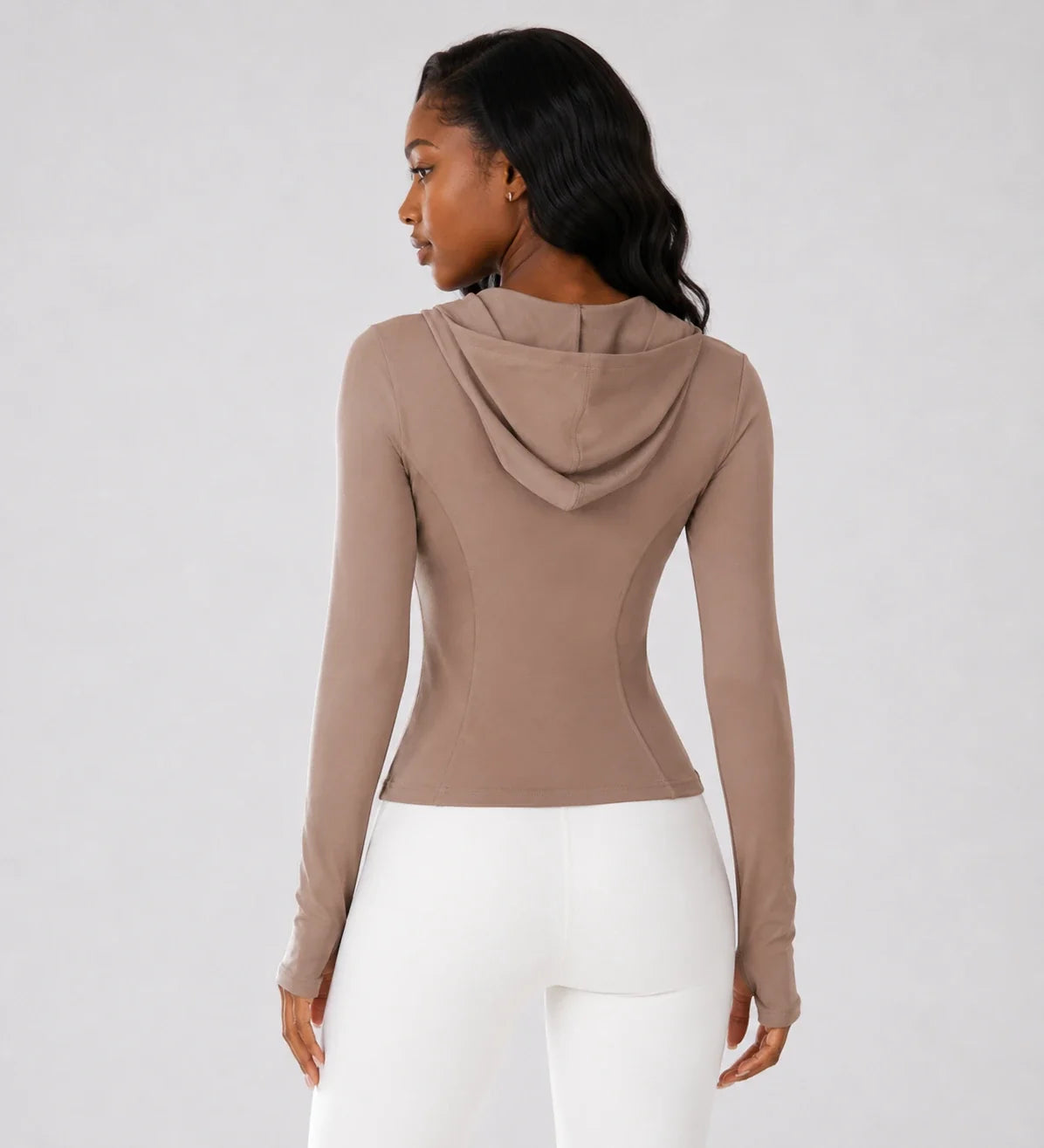 Hooded Zip Active Jacket WHD0606522-JYMW043