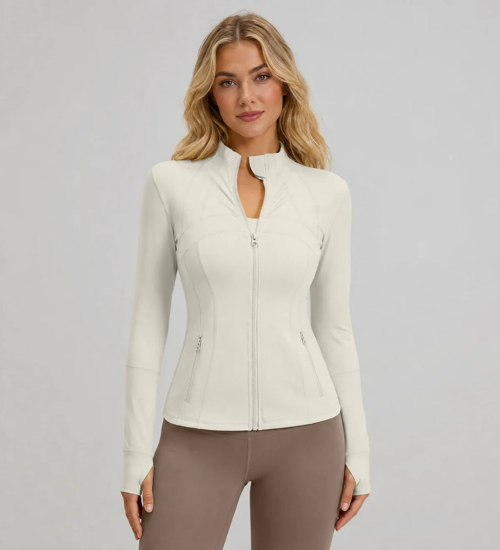 Fitted Zip-Up Active Jacket WHD0606526-MTWTP03