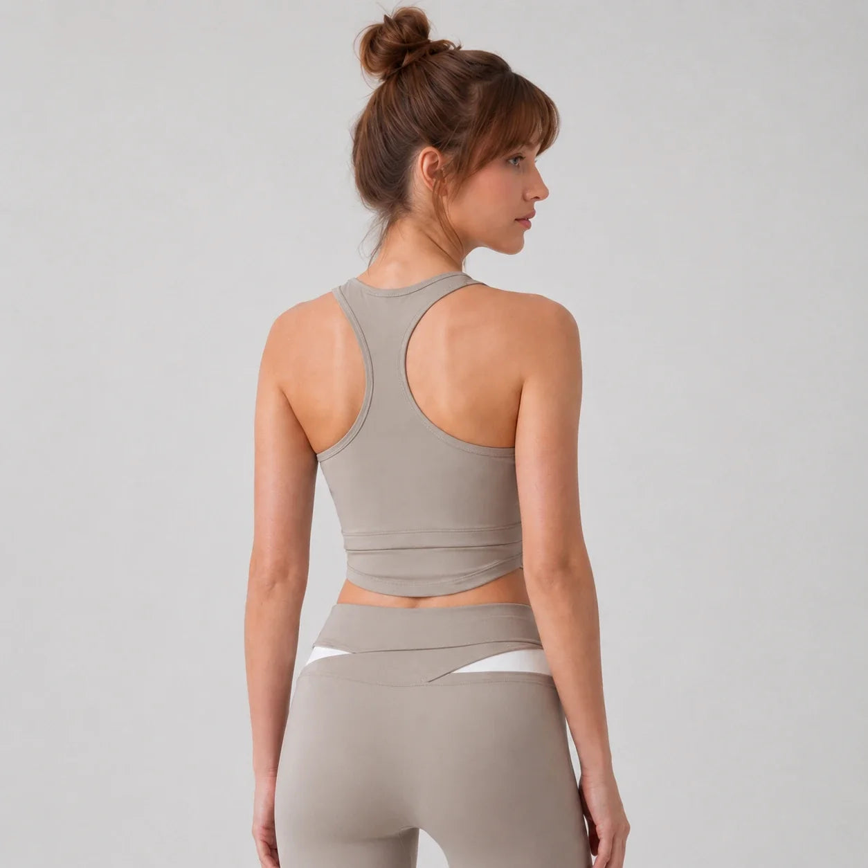 Scoop Neck Activewear Set WHD0606528-JYMB007