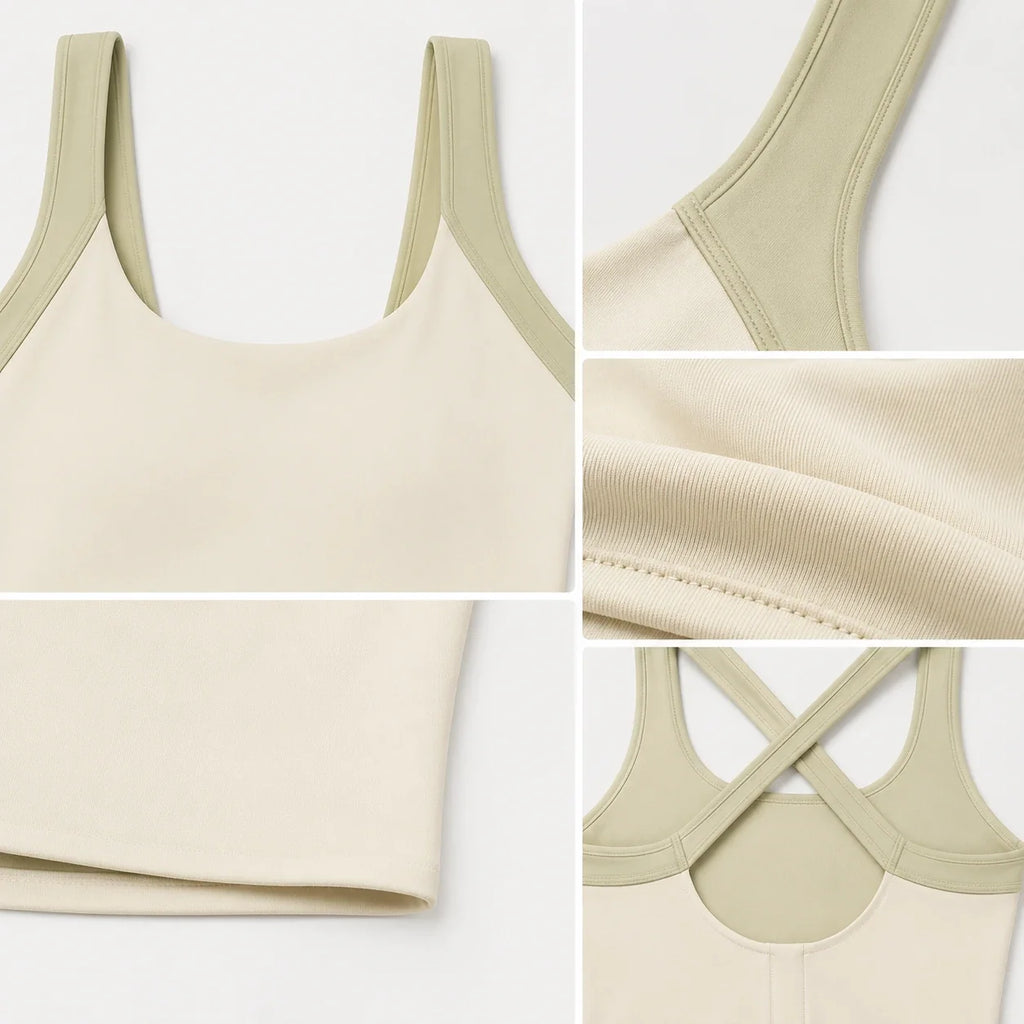 Cross-Back Active Crop Top WHD0606530-JYMNO18