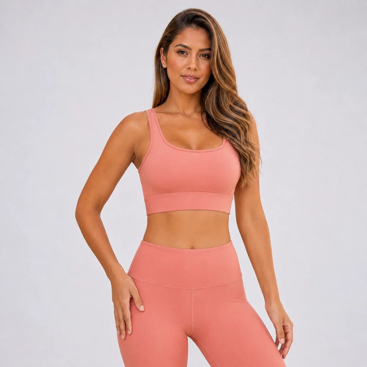 Cutout Back Sports Bra WHD0606531-MTWXPK01