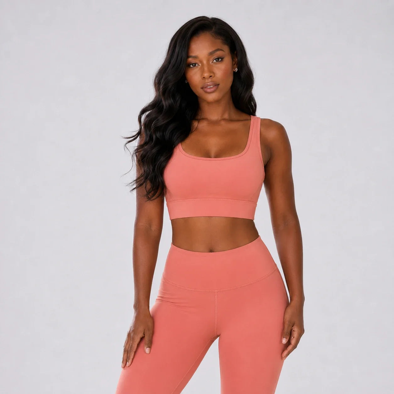 Cutout Back Sports Bra WHD0606531-MTWXPK01