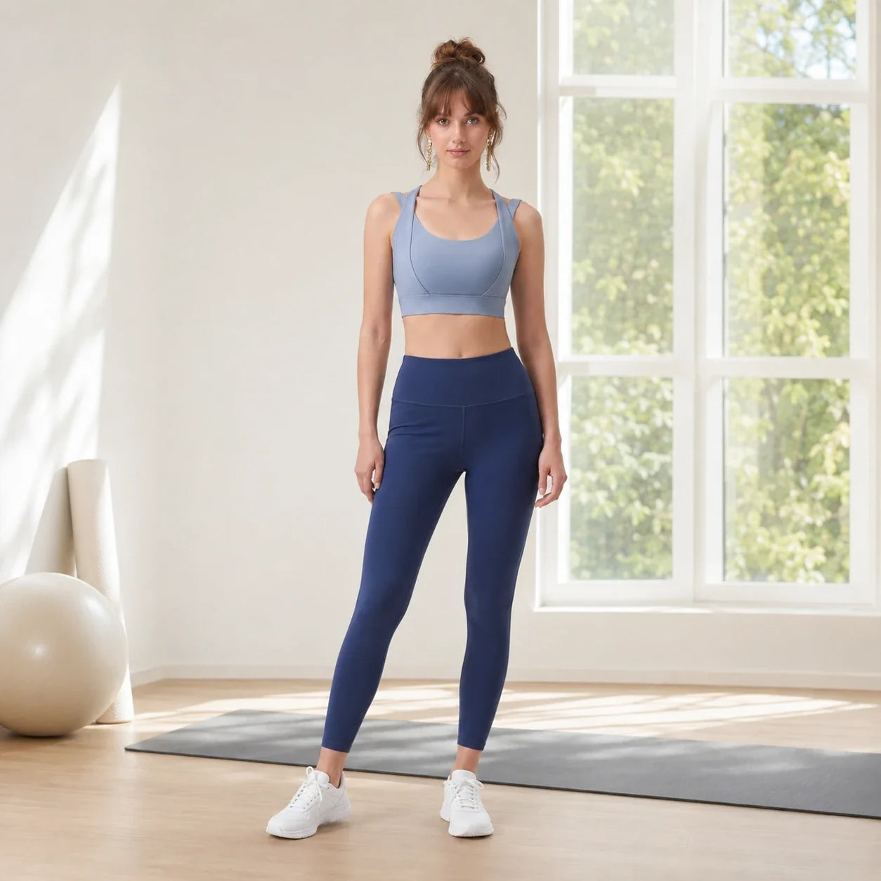 Cross-Back Active Bra Top WHD0606536-JYMN011