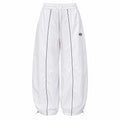 Piped Drawstring Track Pants WHD0606541