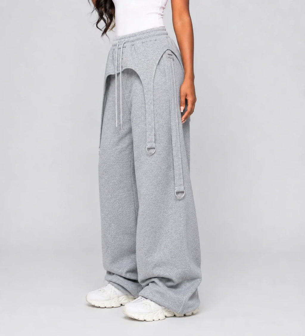 D-Ring Wide Leg Sweatpants WHD0606546