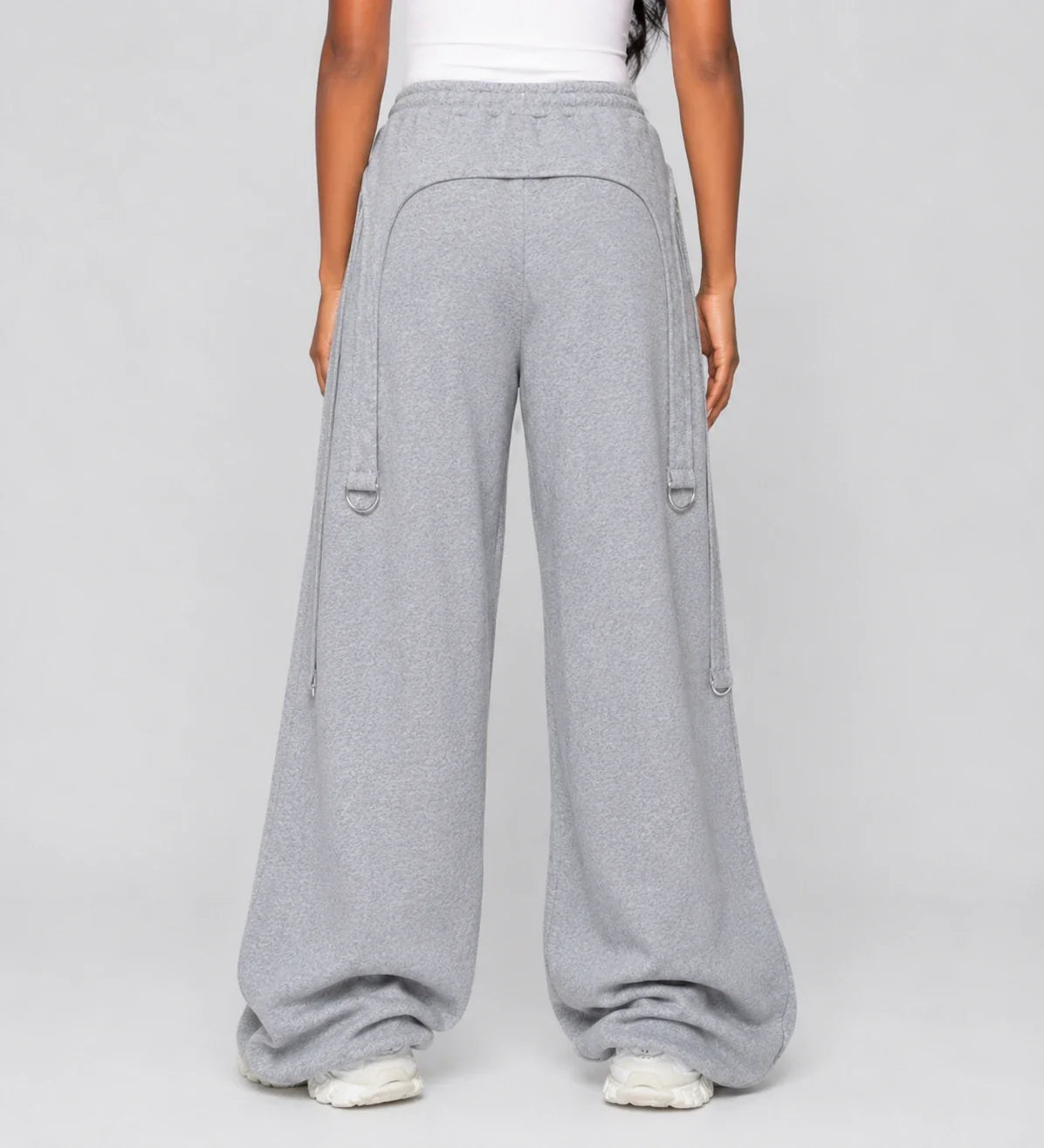 D-Ring Wide Leg Sweatpants WHD0606546
