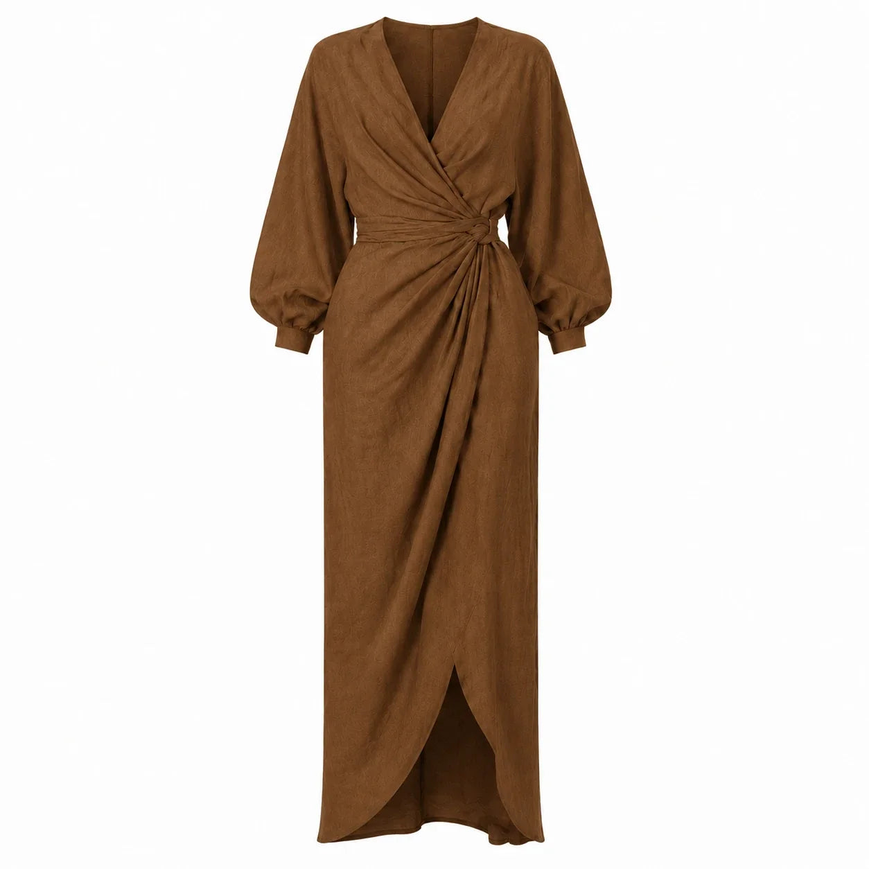 Wrap Tie Maxi Dress WHD0606548