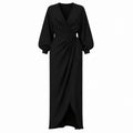 Wrap Tie Maxi Dress WHD0606548