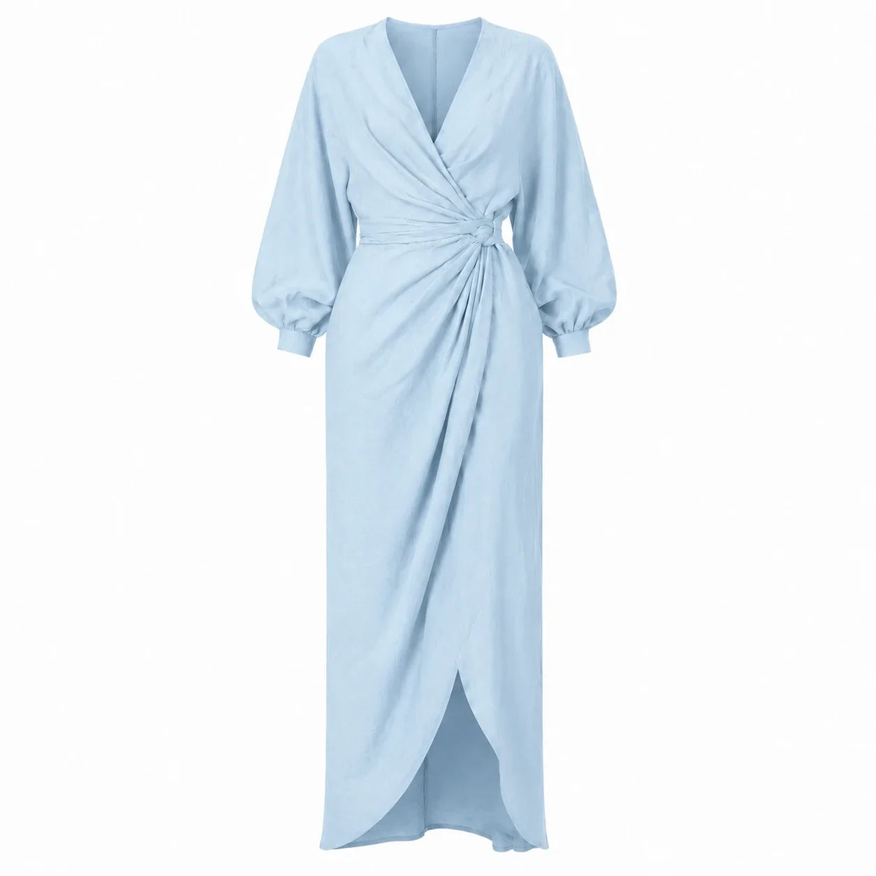 Wrap Tie Maxi Dress WHD0606548