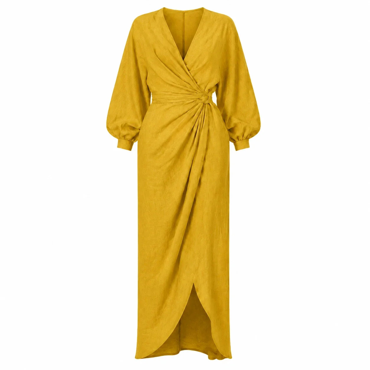 Wrap Tie Maxi Dress WHD0606548