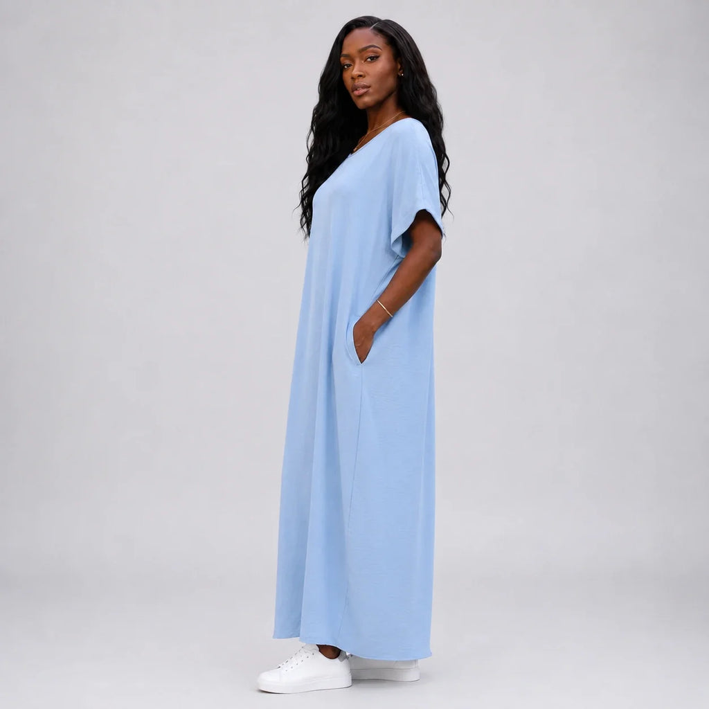Relaxed Maxi T-Shirt Dress WHD0606549