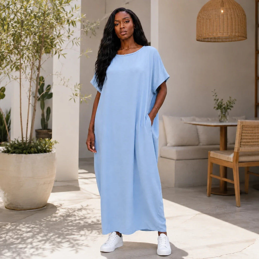Relaxed Maxi T-Shirt Dress WHD0606549
