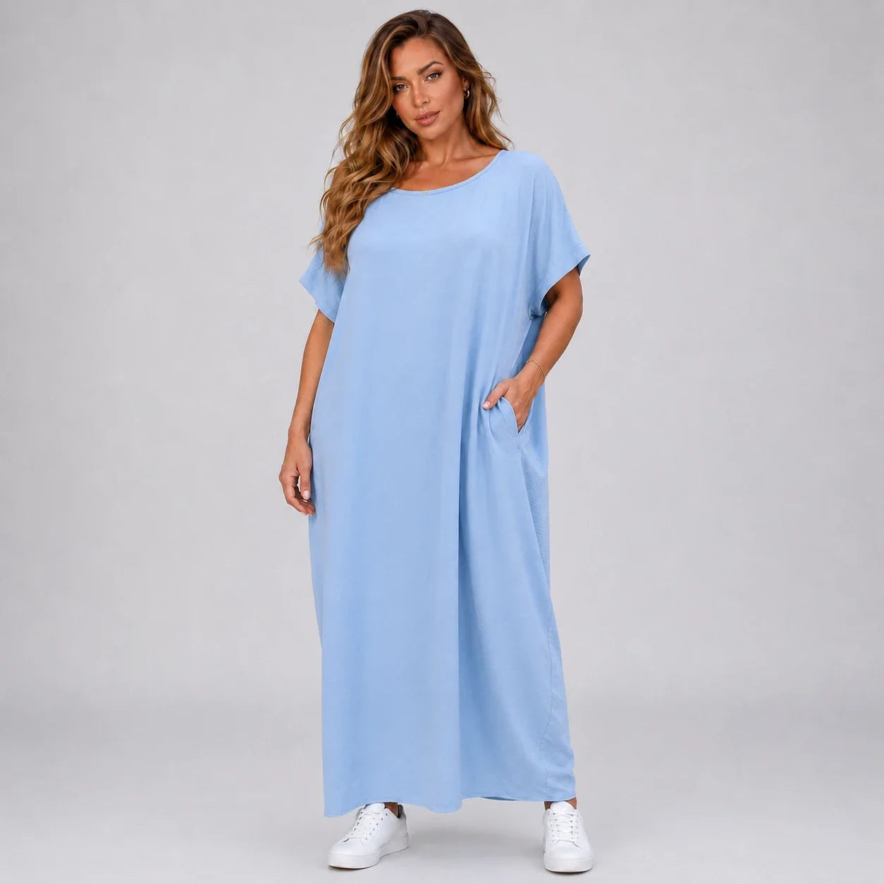 Relaxed Maxi T-Shirt Dress WHD0606549