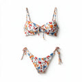 Floral Drawstring Bikini Set WHD0606564-KA-P63-09