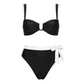 Contrast Waist Bikini Set WHD0606573-KA-P706-01