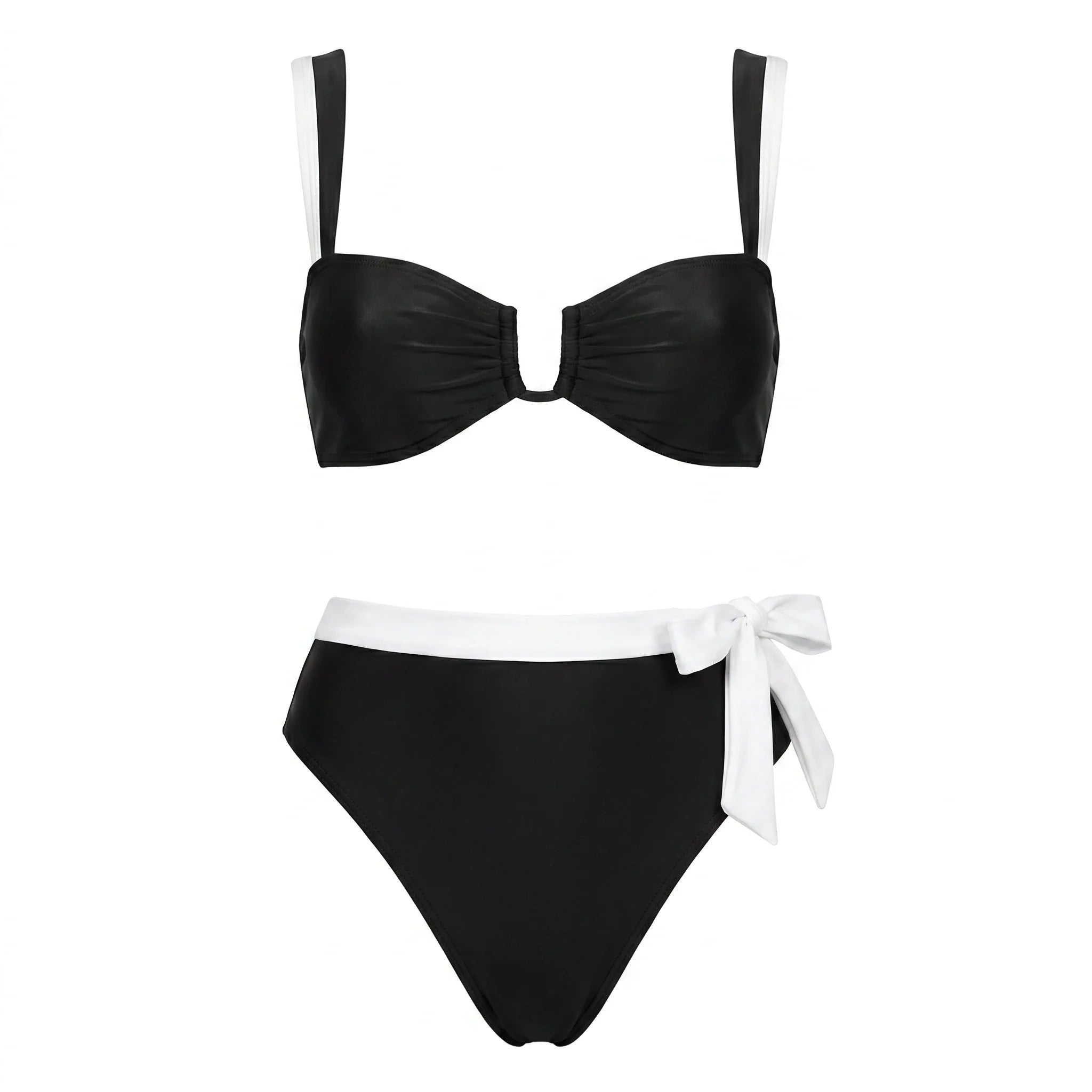 Contrast Waist Bikini Set WHD0606573-KA-P706-01