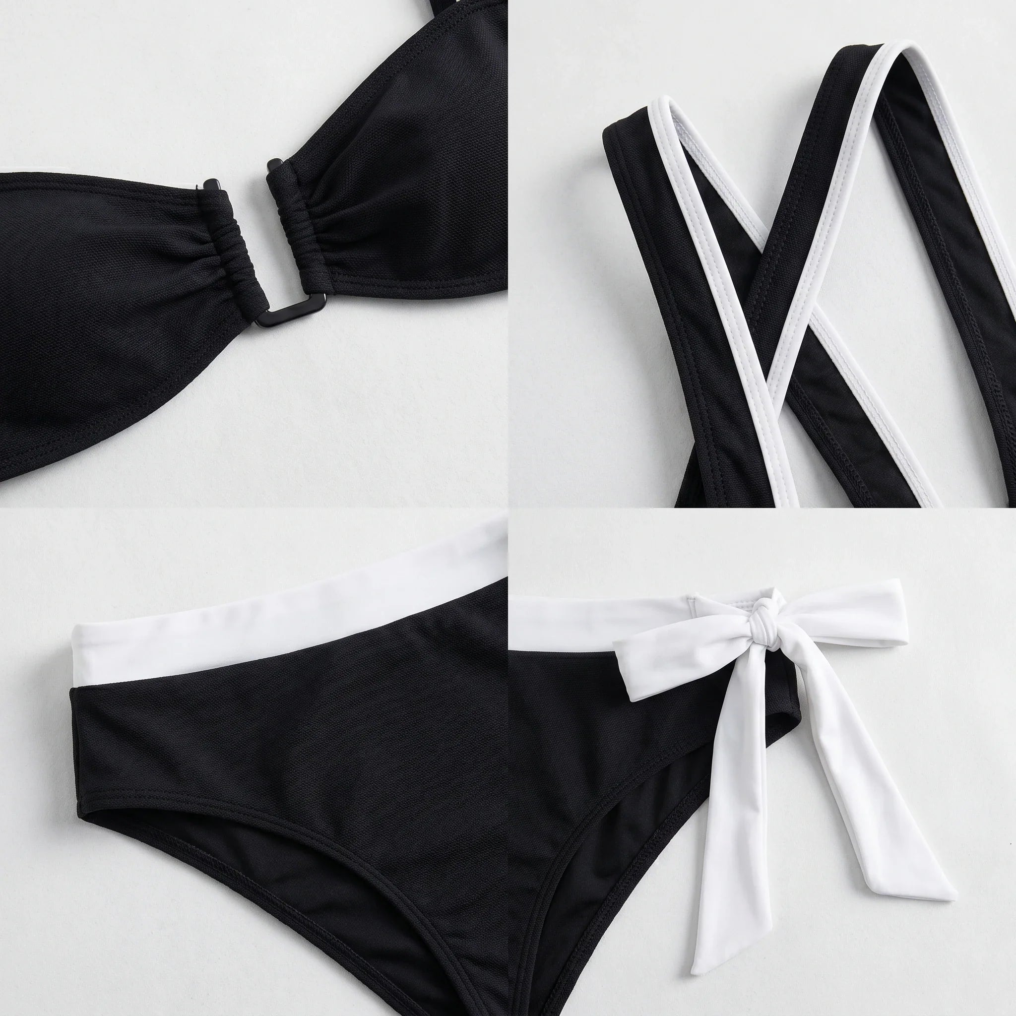 Contrast Waist Bikini Set WHD0606573-KA-P706-01