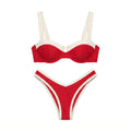 Red Contrast Bikini Set WHD0606574-KA-P713-02