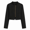 Frog Trim Cropped Jacket WHD0606584