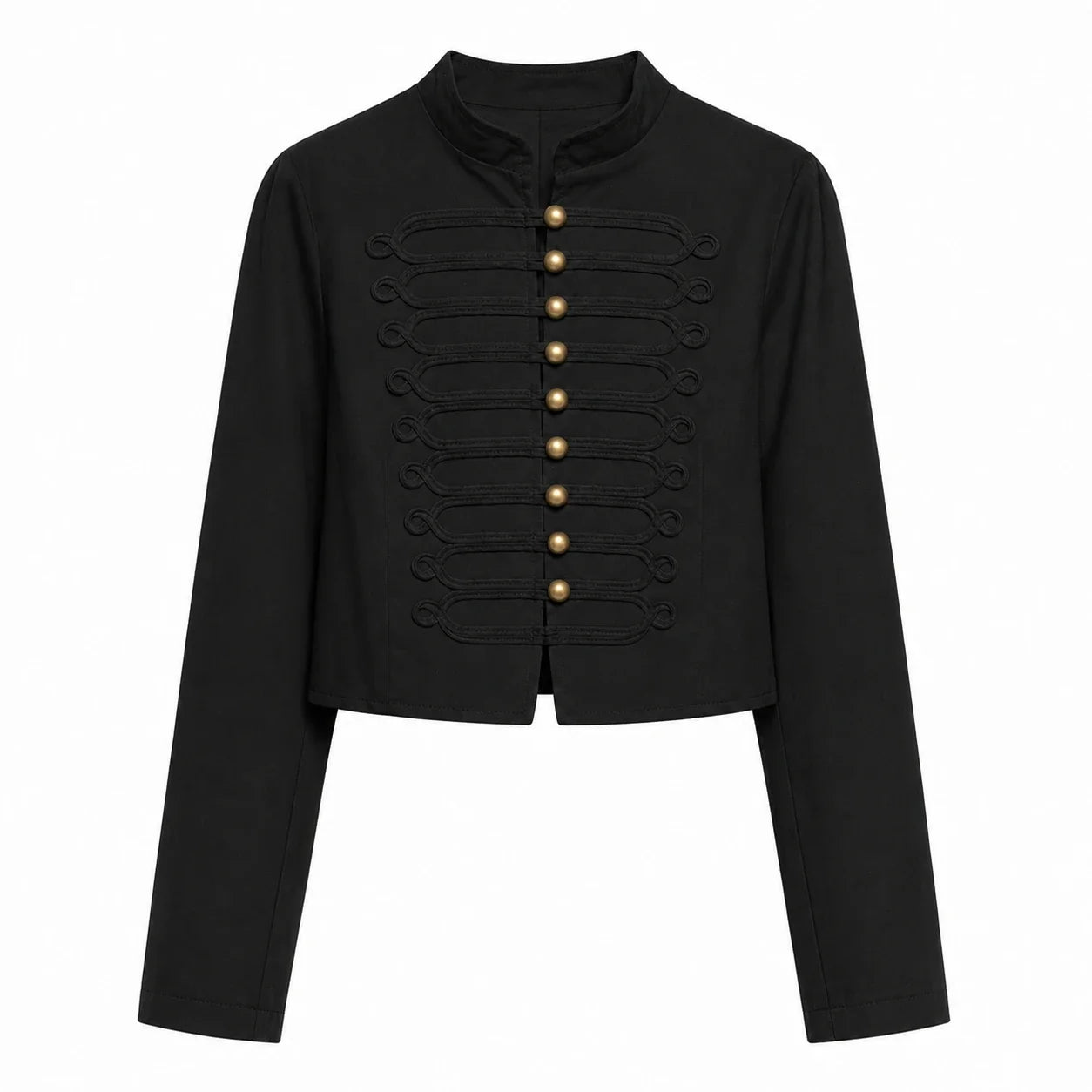 Frog Trim Cropped Jacket WHD0606584