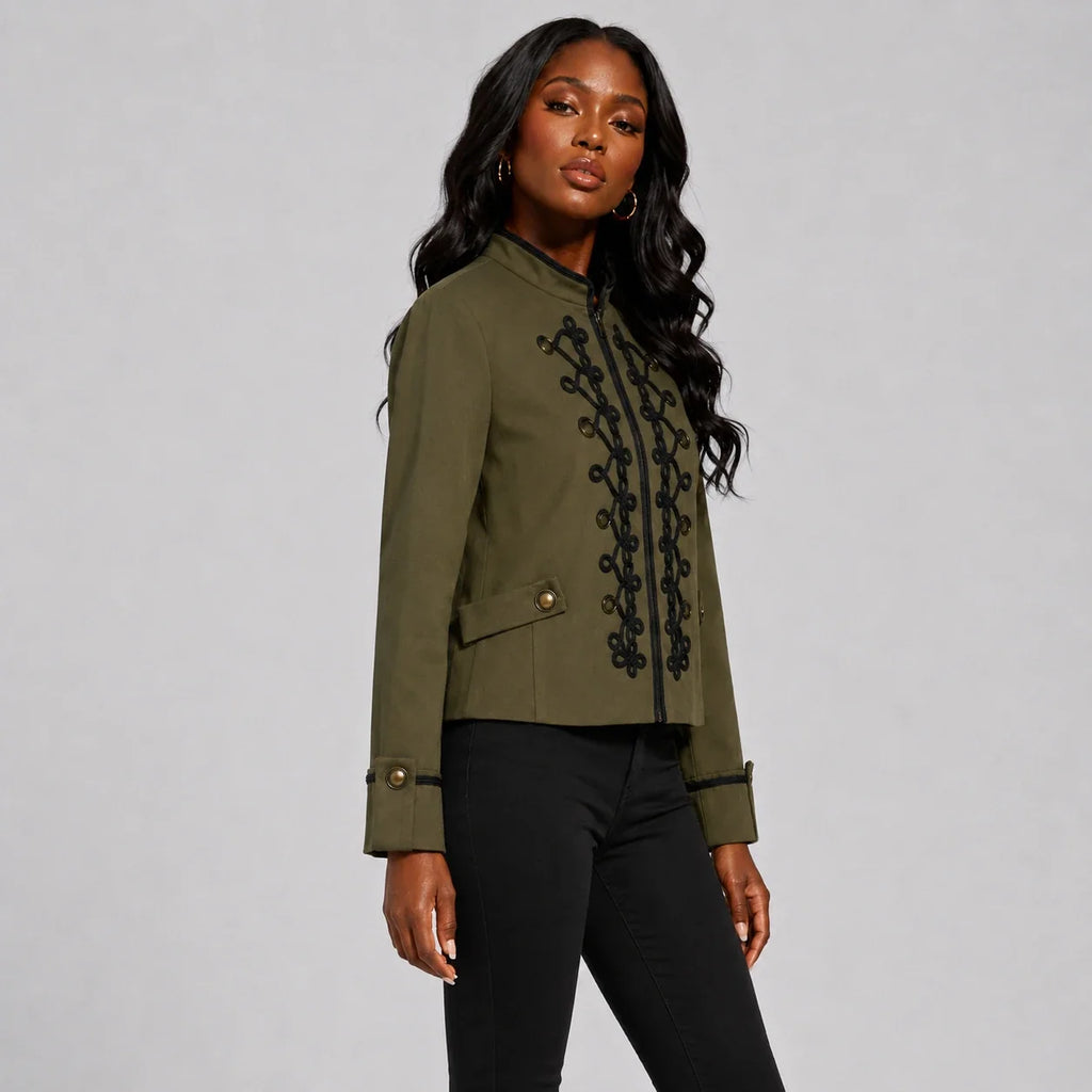 Frog Trim Military Jacket WHD0606586