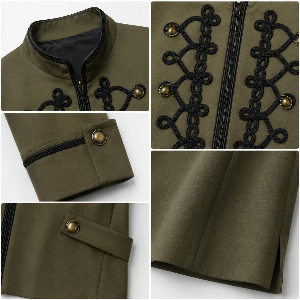 Frog Trim Military Jacket WHD0606586