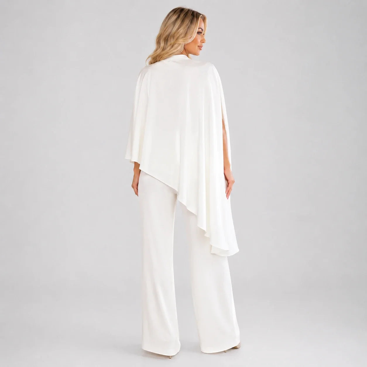 Cape Sleeve Wide Leg Set WHD0606604