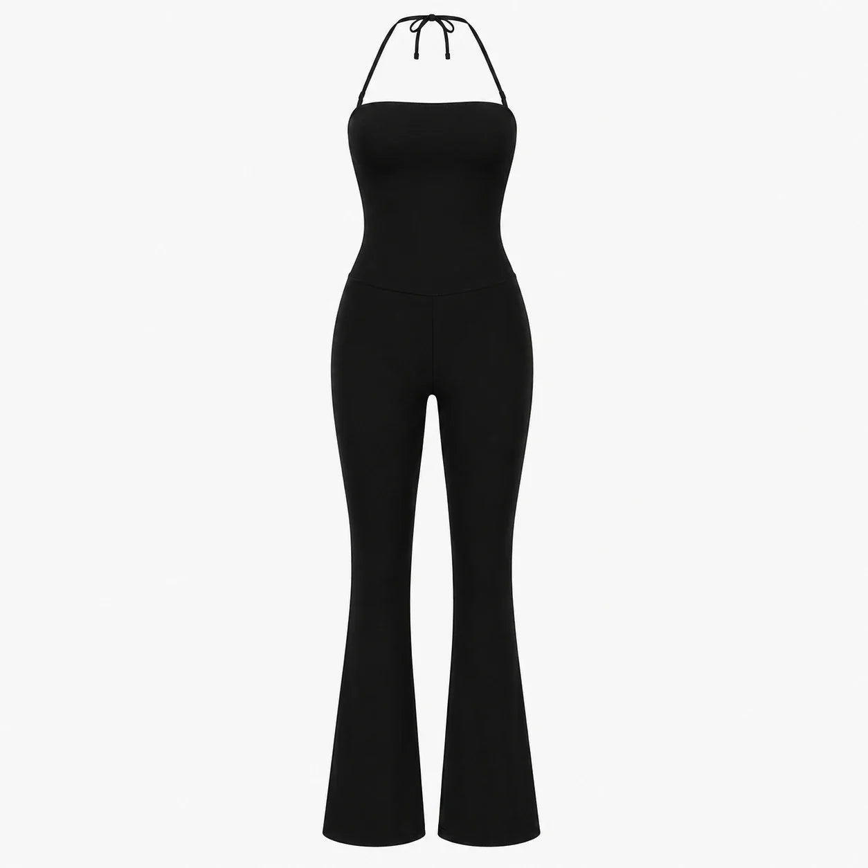 Halter Flare Leg Jumpsuit WHD0606620