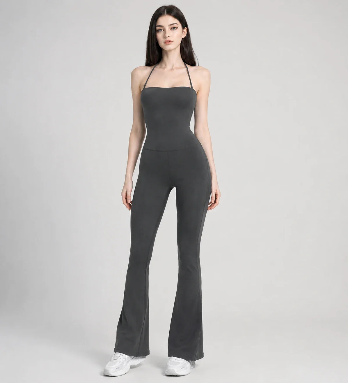 Halter Flare Leg Jumpsuit WHD0606620