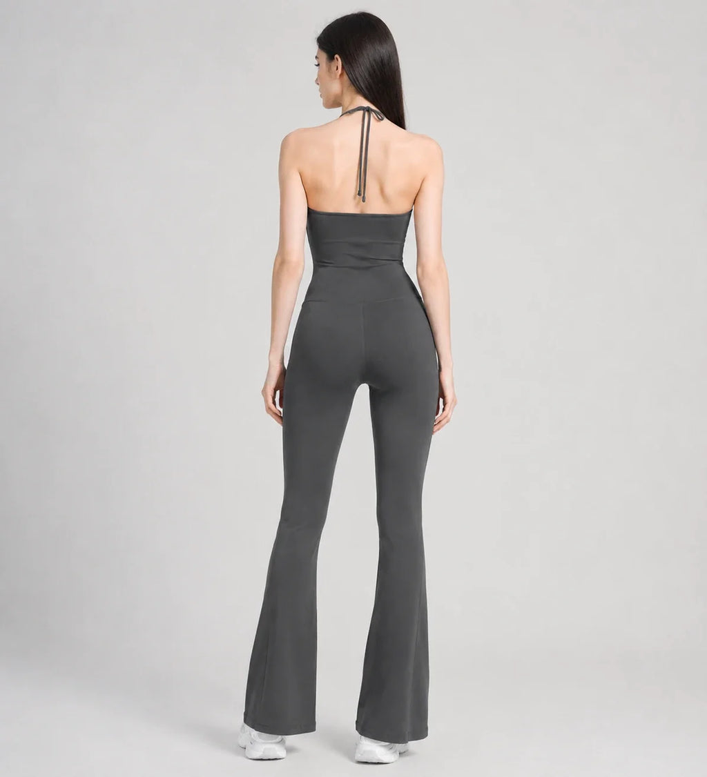 Halter Flare Leg Jumpsuit WHD0606620
