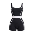 Contrast Trim Active Romper WHD0606623